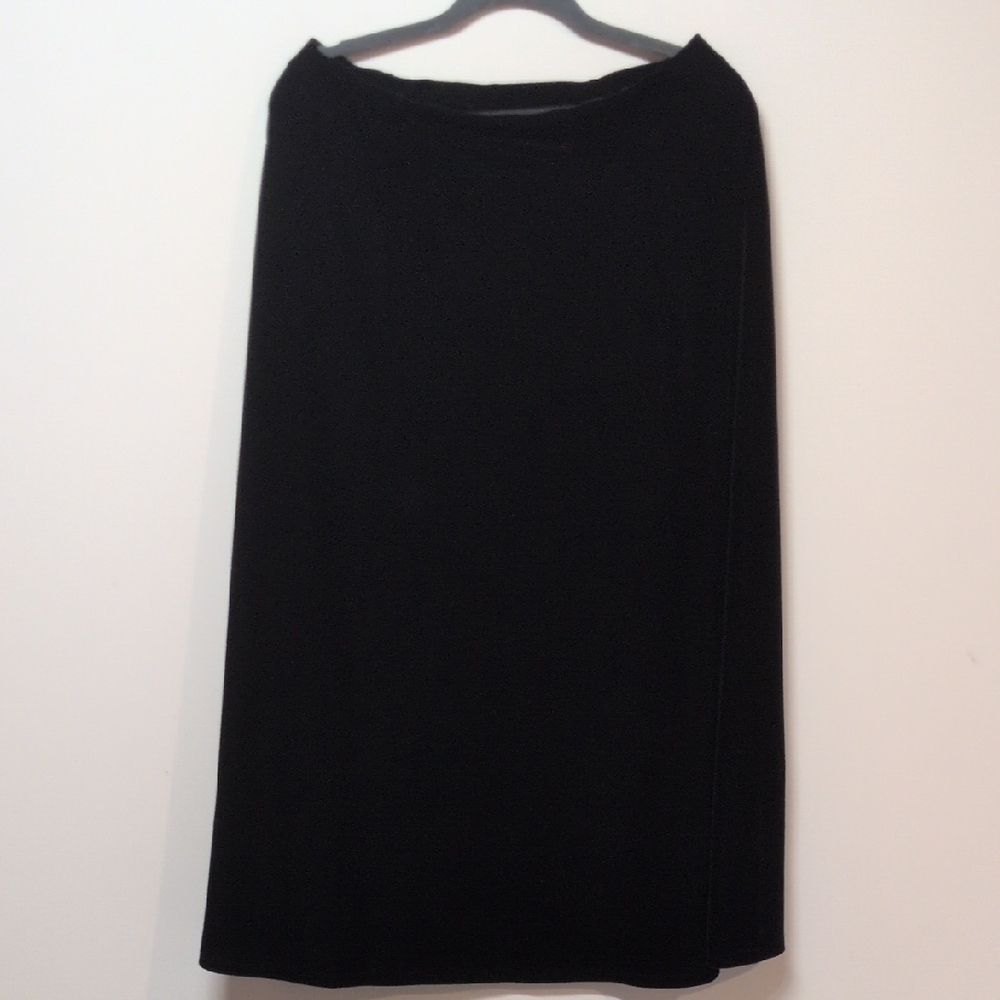 Norm Thompson Black Midi Skirt for Work